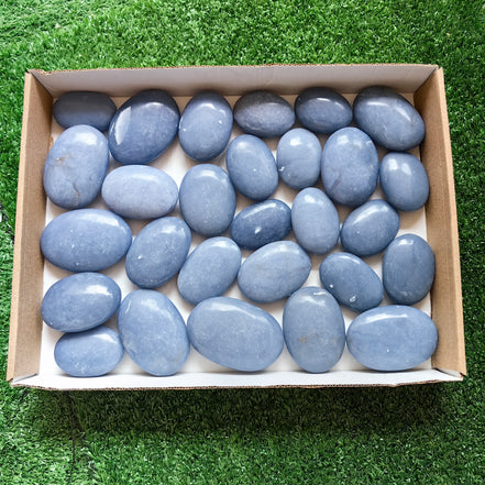 28 pc blue angelite palms