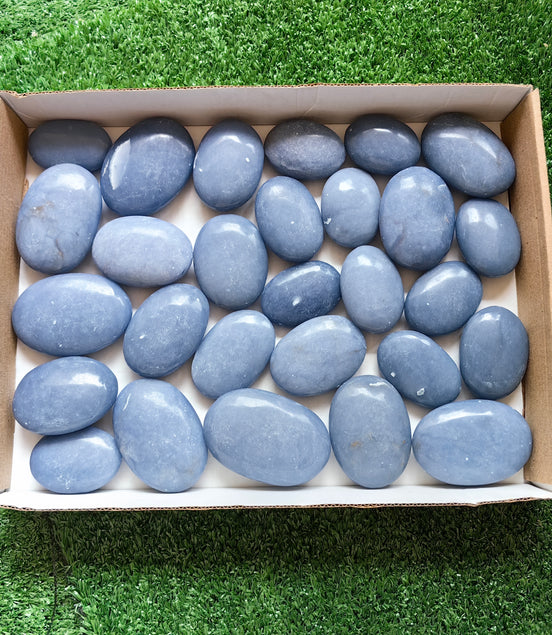 28 pc blue angelite palms