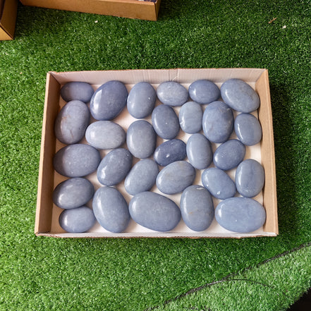 28 pc blue angelite palms