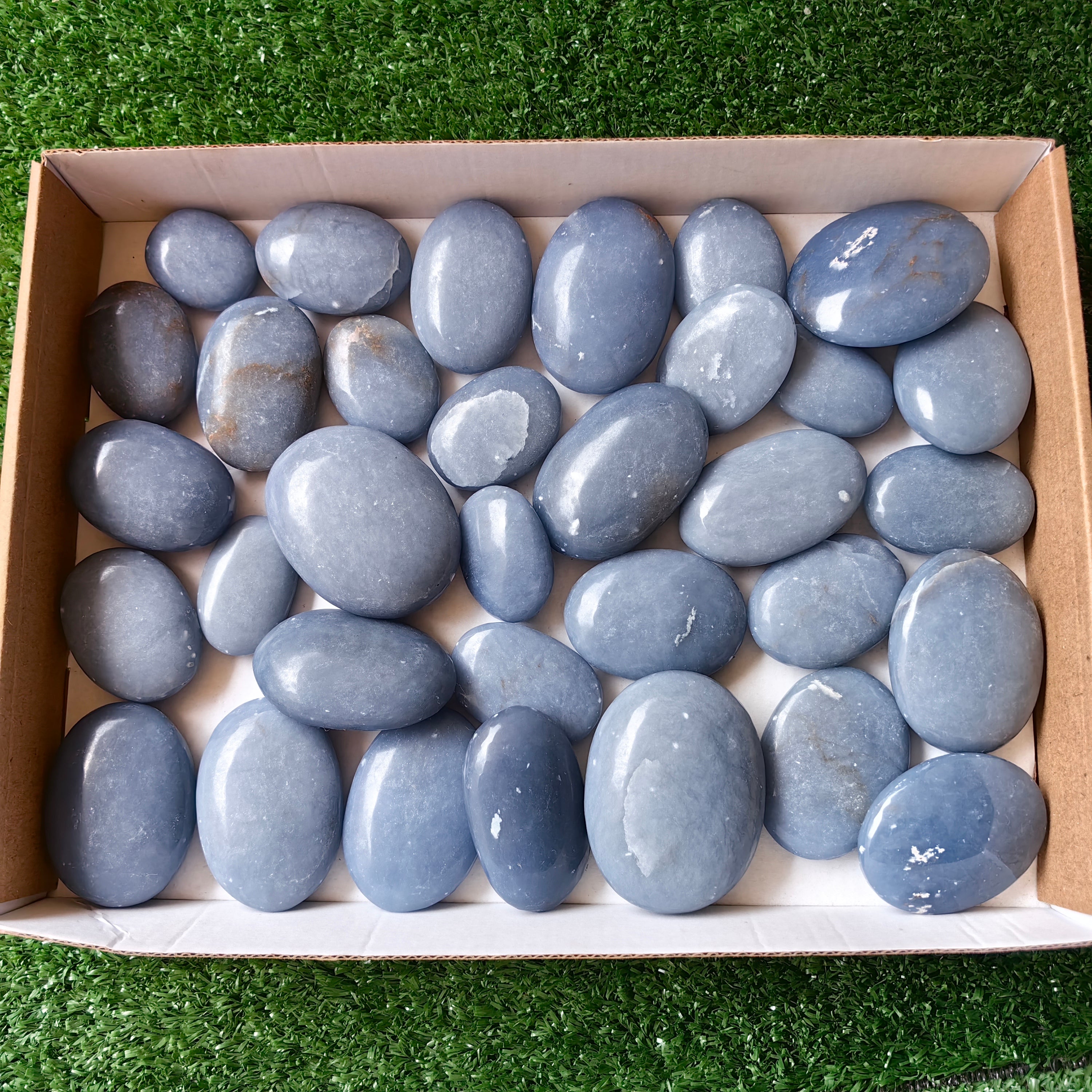 33 pc blue angelite palms