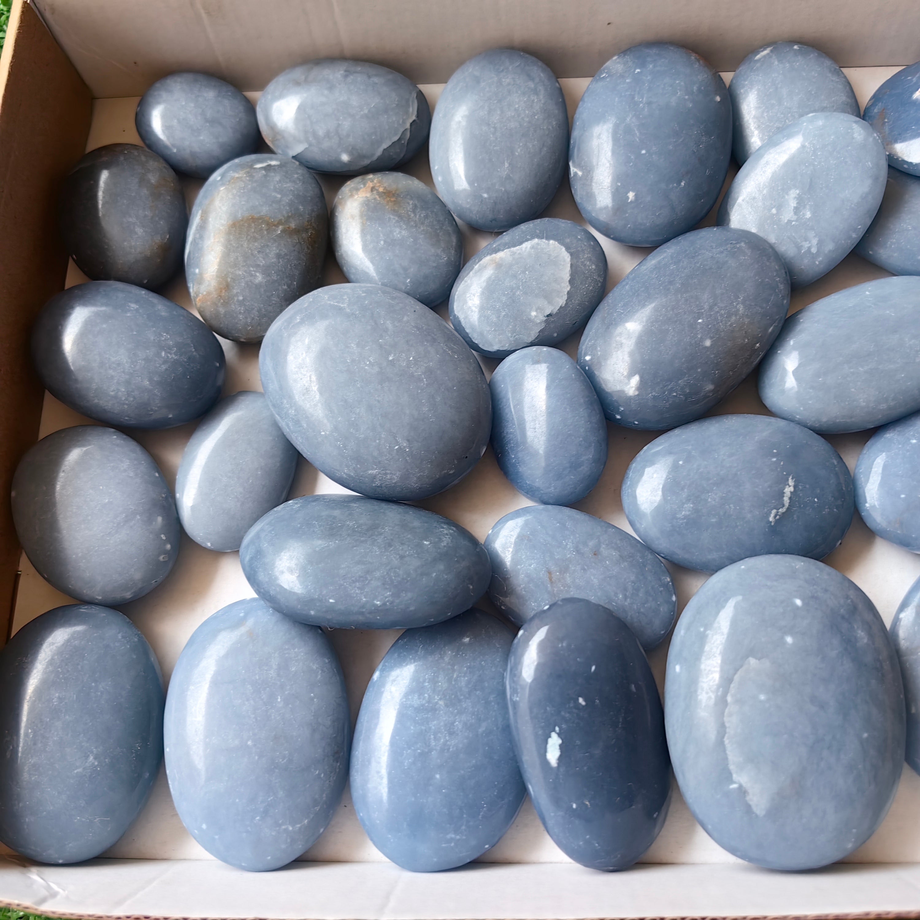 33 pc blue angelite palms