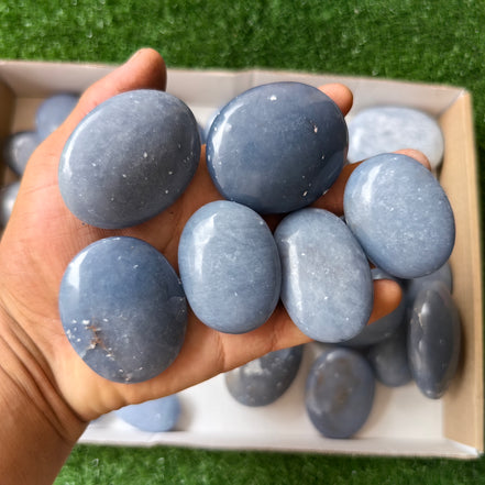 31 pc blue angelite palms