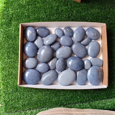 28 pc blue angelite palms