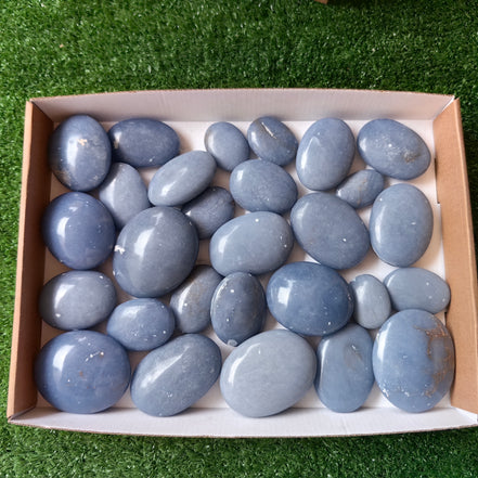 28 pc blue angelite palms