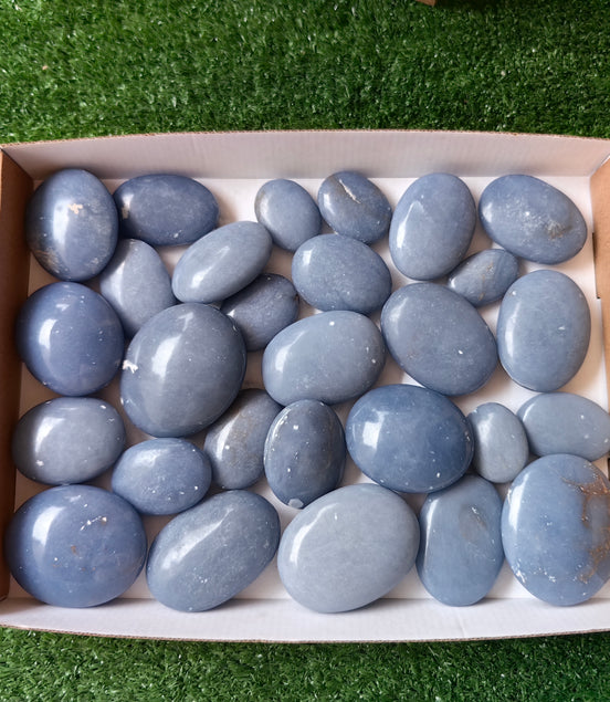 28 pc blue angelite palms