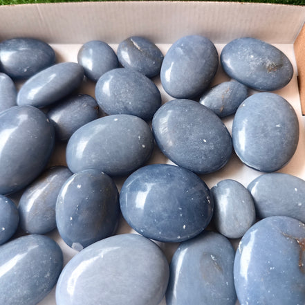 28 pc blue angelite palms