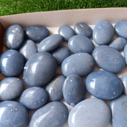 28 pc blue angelite palms
