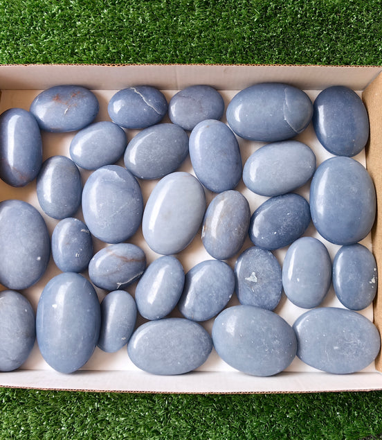 30 pc blue angelite palms