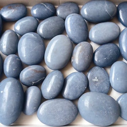 30 pc blue angelite palms