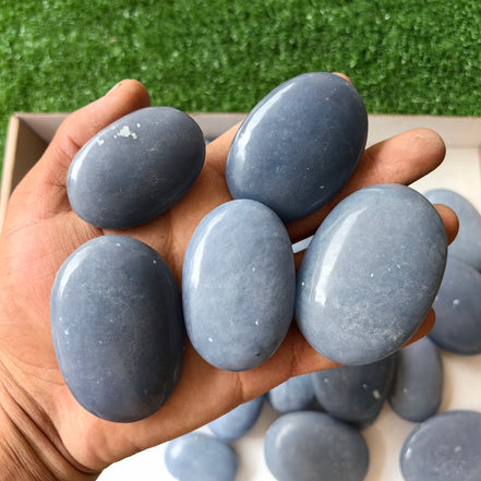 30 pc blue angelite palms