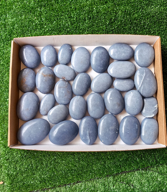 30 pc blue angelite palms