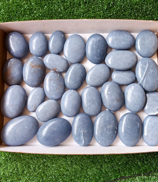 30 pc blue angelite palms