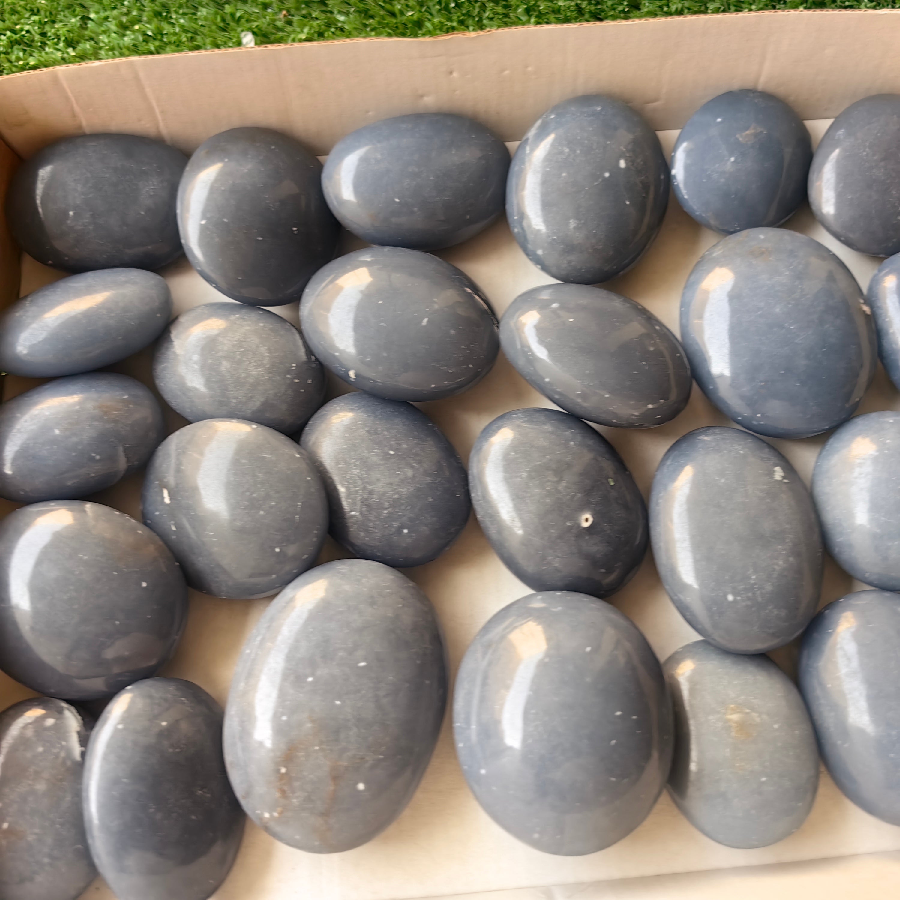 27 pc blue angelite palms