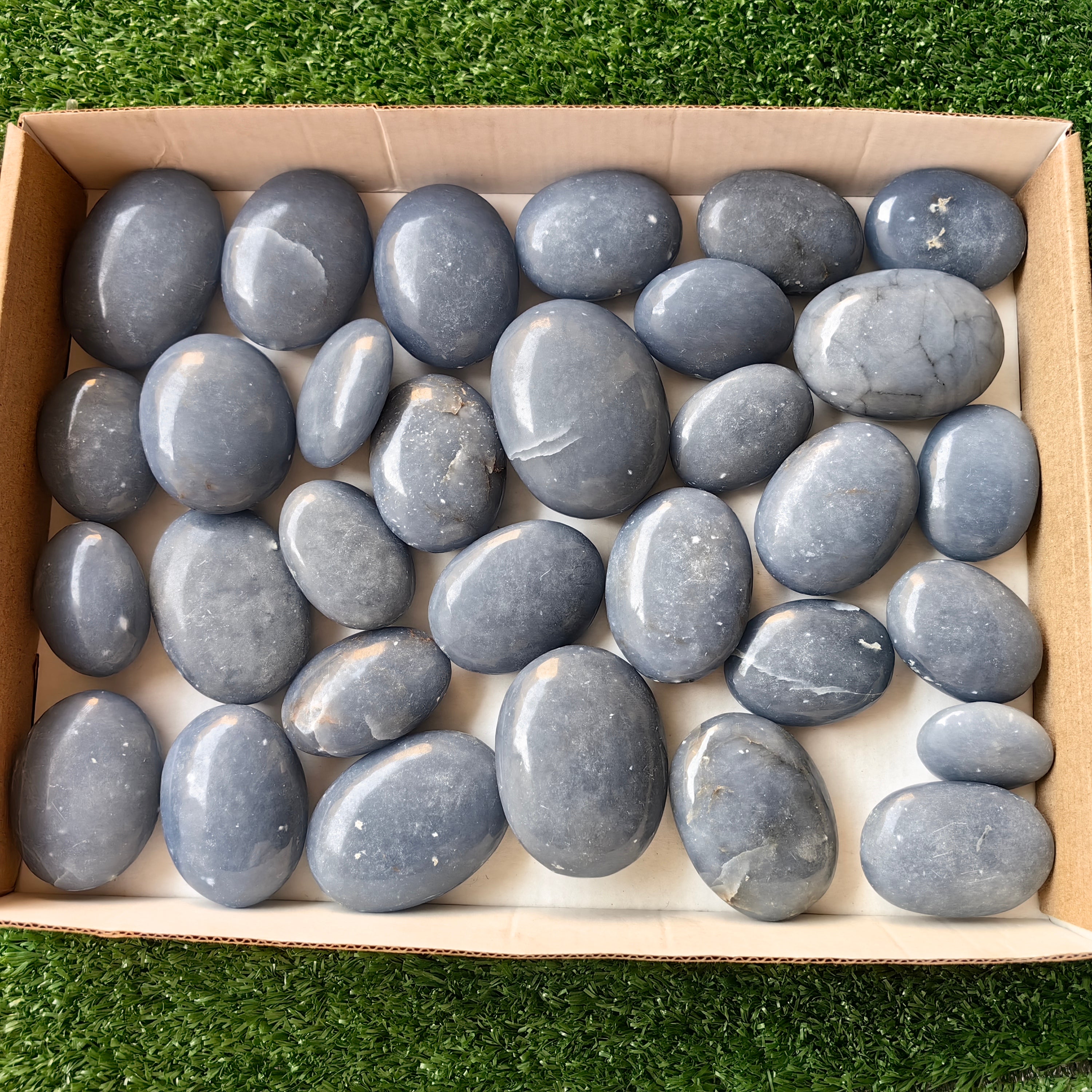31 pc blue angelite palms