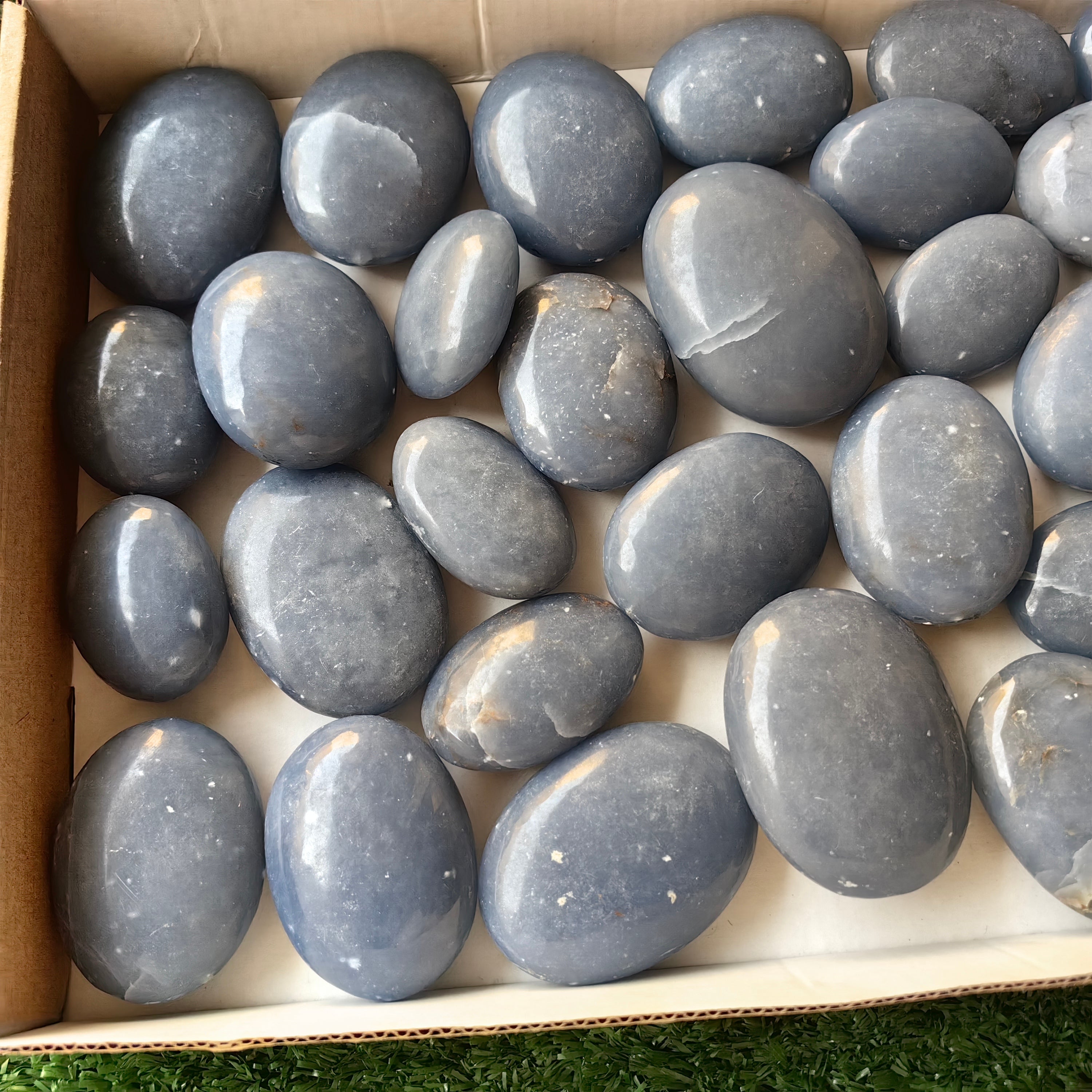 31 pc blue angelite palms
