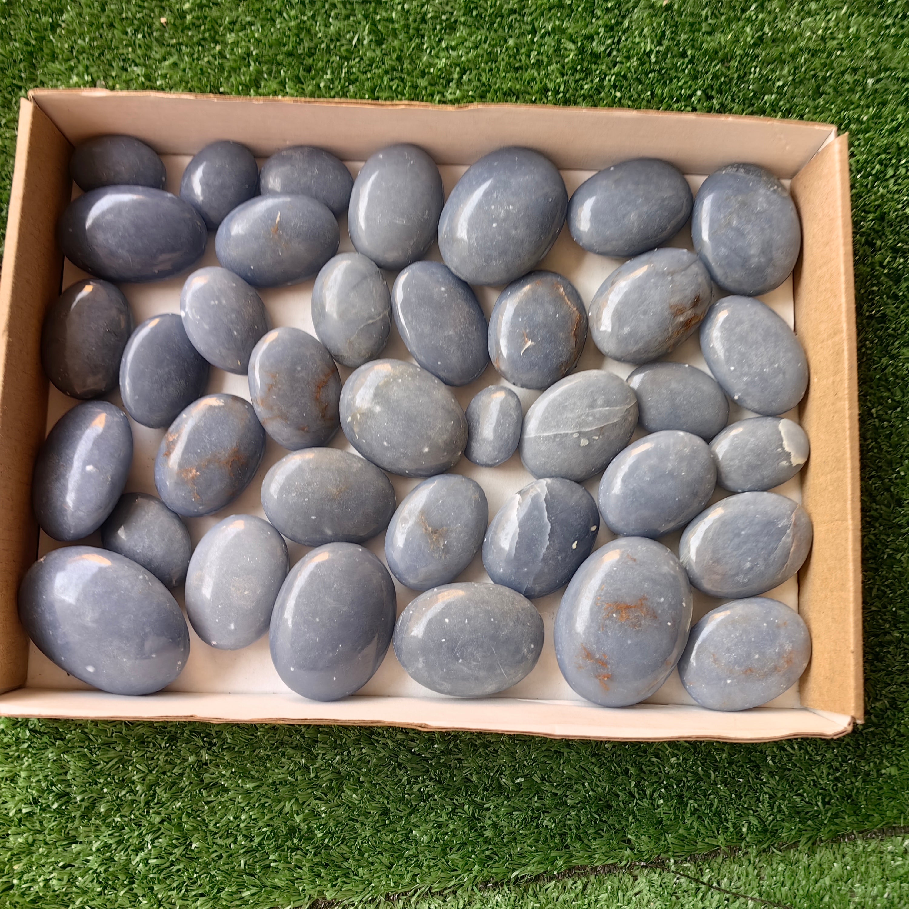31 pc blue angelite palms