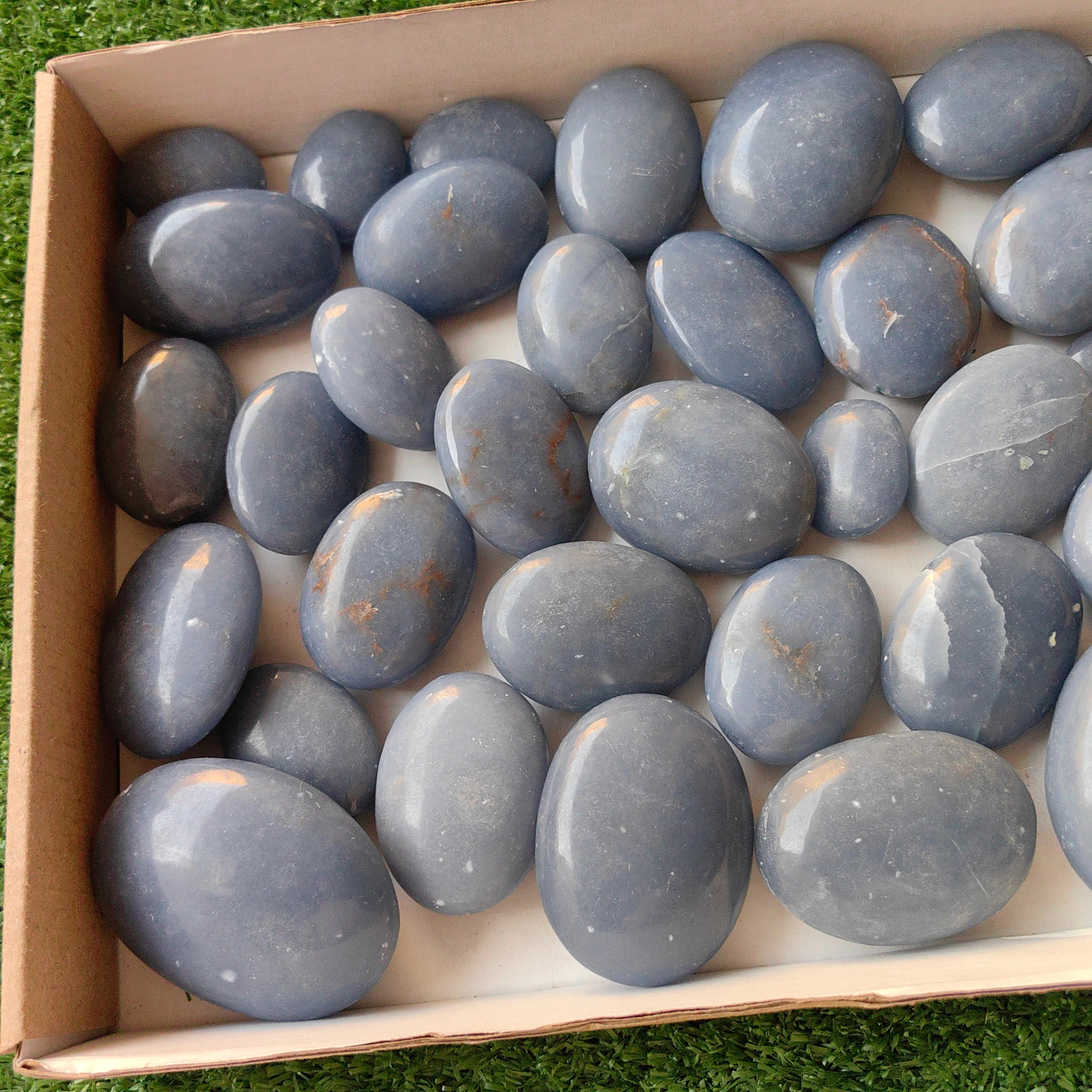 31 pc blue angelite palms