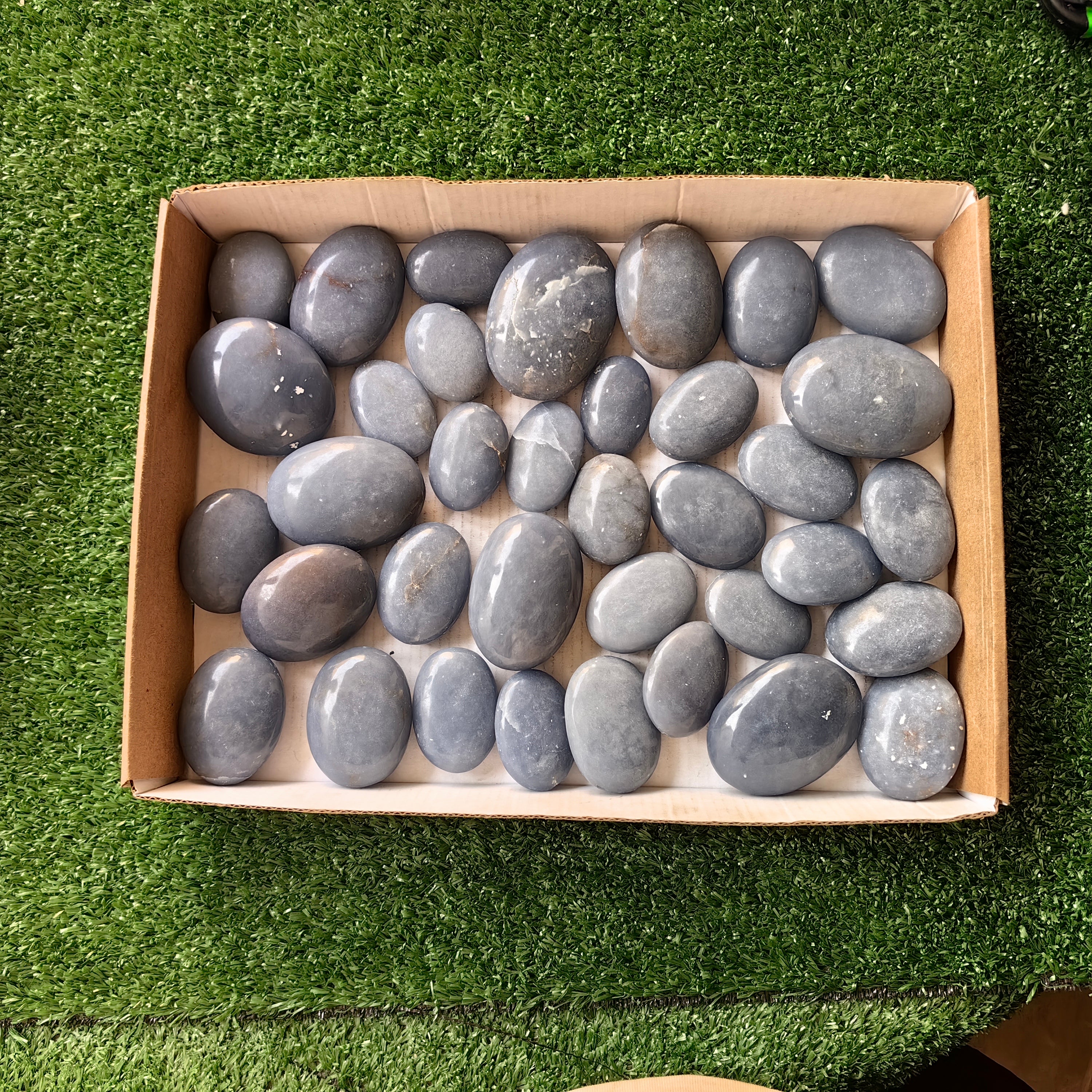 31 pc blue angelite palms