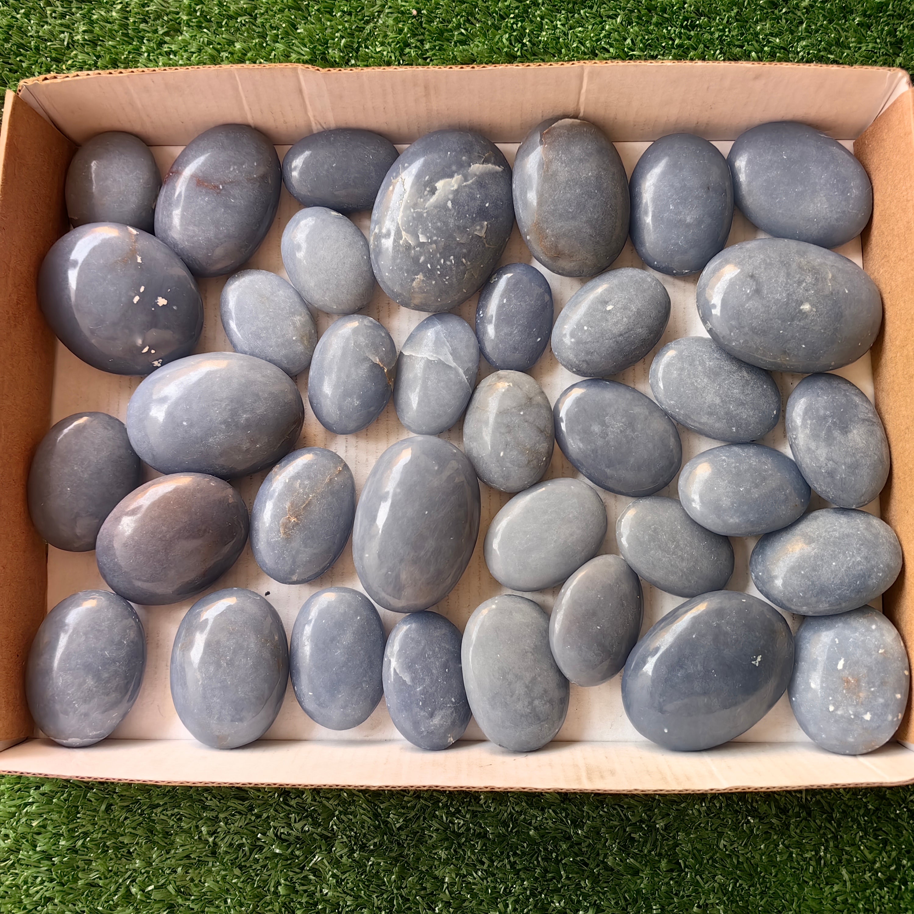 31 pc blue angelite palms