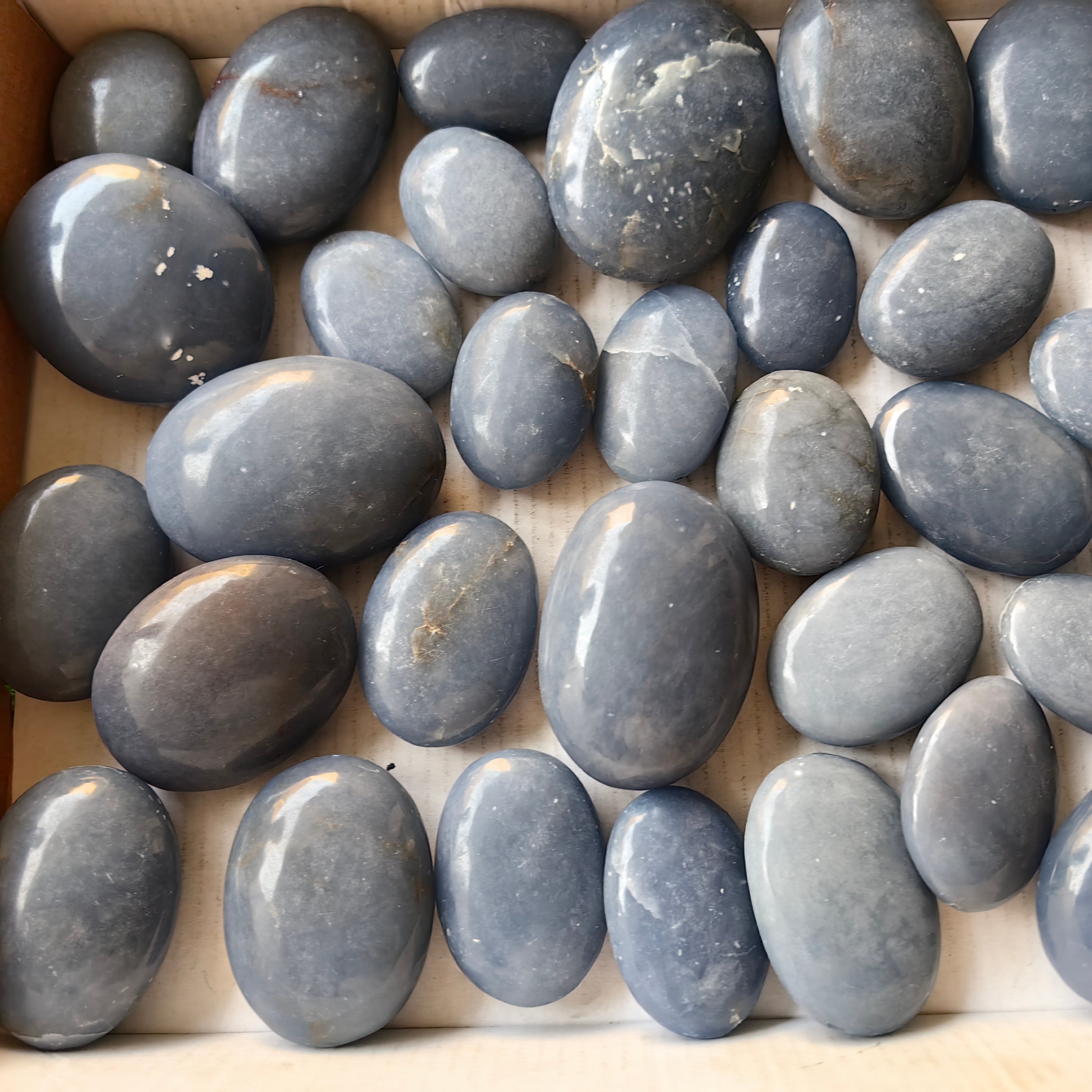 31 pc blue angelite palms