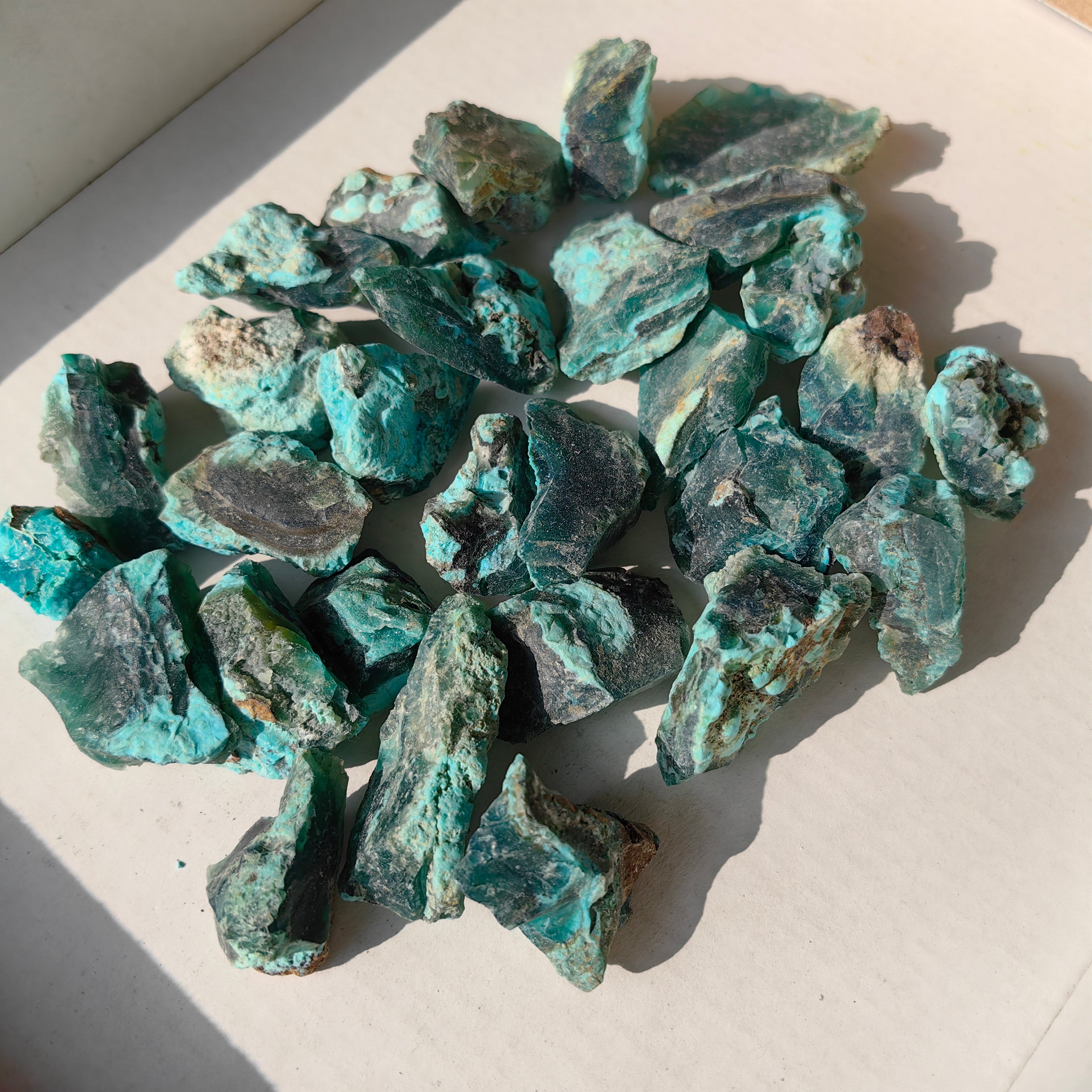 300 grams High grade Peruvian gem silica rough