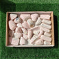 30 pc mangano calcite flourecent free forms