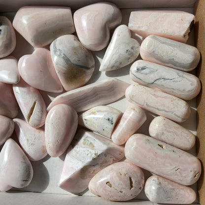 30 pc mangano calcite flourecent free forms