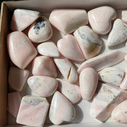 30 pc mangano calcite flourecent free forms