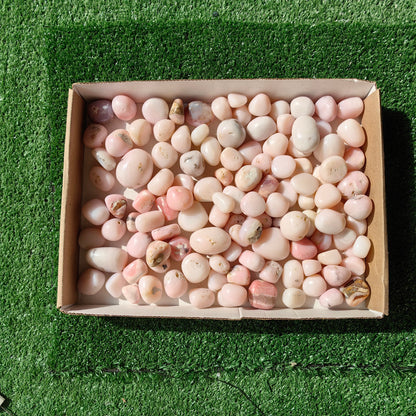 1.8 kg peruvian pink opal tumbled