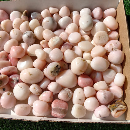 1.8 kg peruvian pink opal tumbled