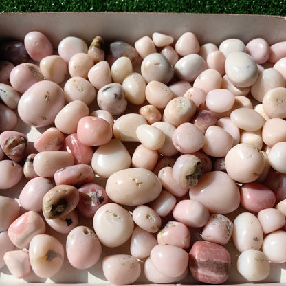 1.8 kg peruvian pink opal tumbled