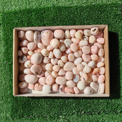 1.8 kg peruvian pink opal tumbled