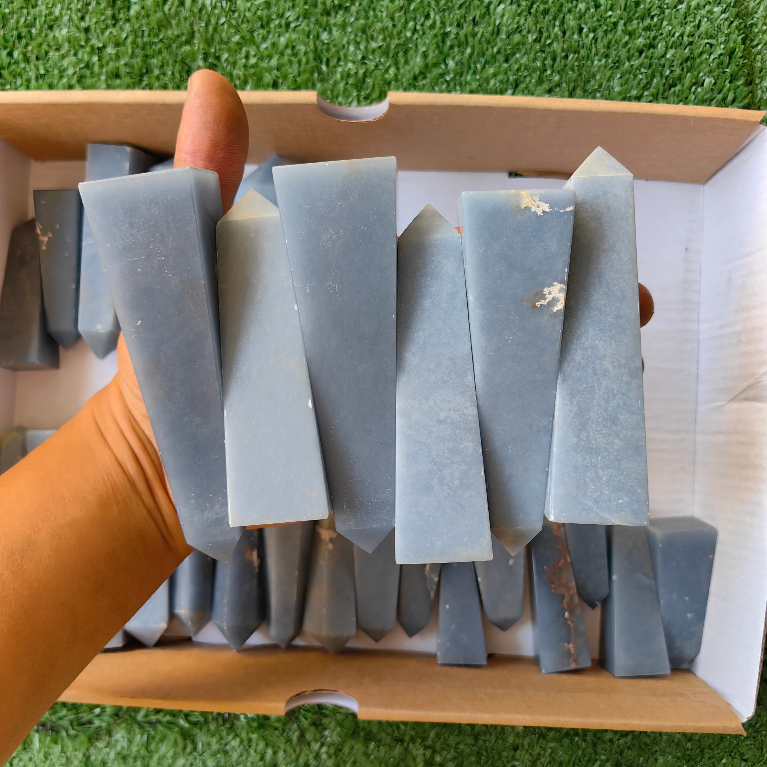 29 pc blue angelite towers