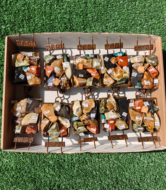 10 pc wheelbarrows of stones
