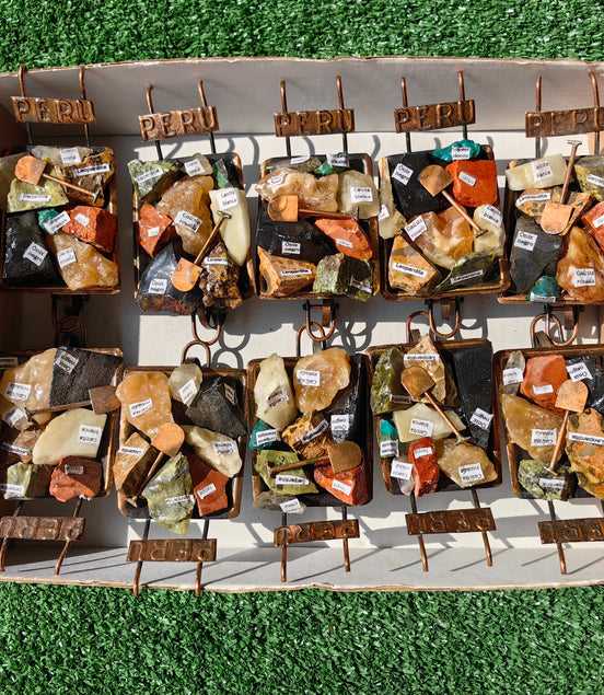 10 pc wheelbarrows of stones