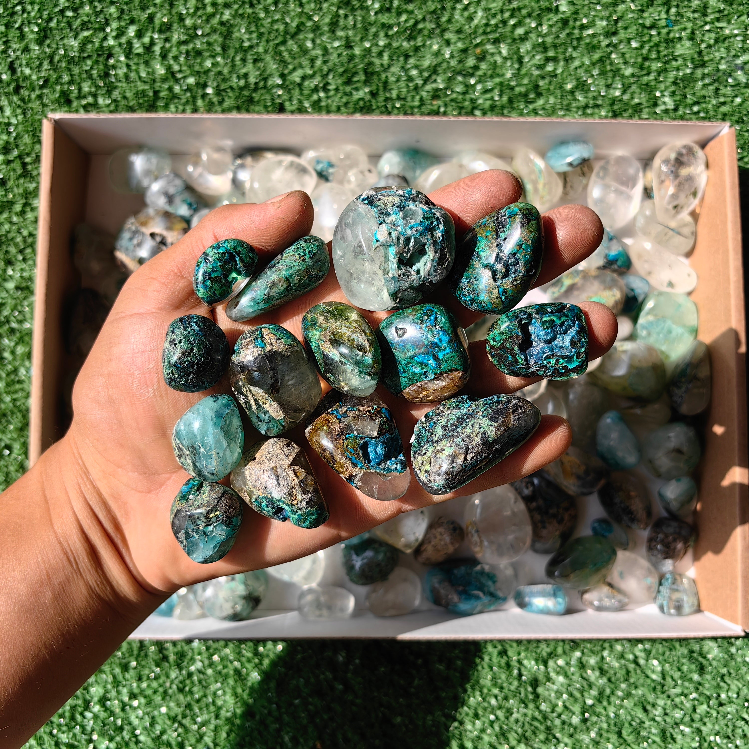 Lot 2 kg Quantum Quattro tumbled