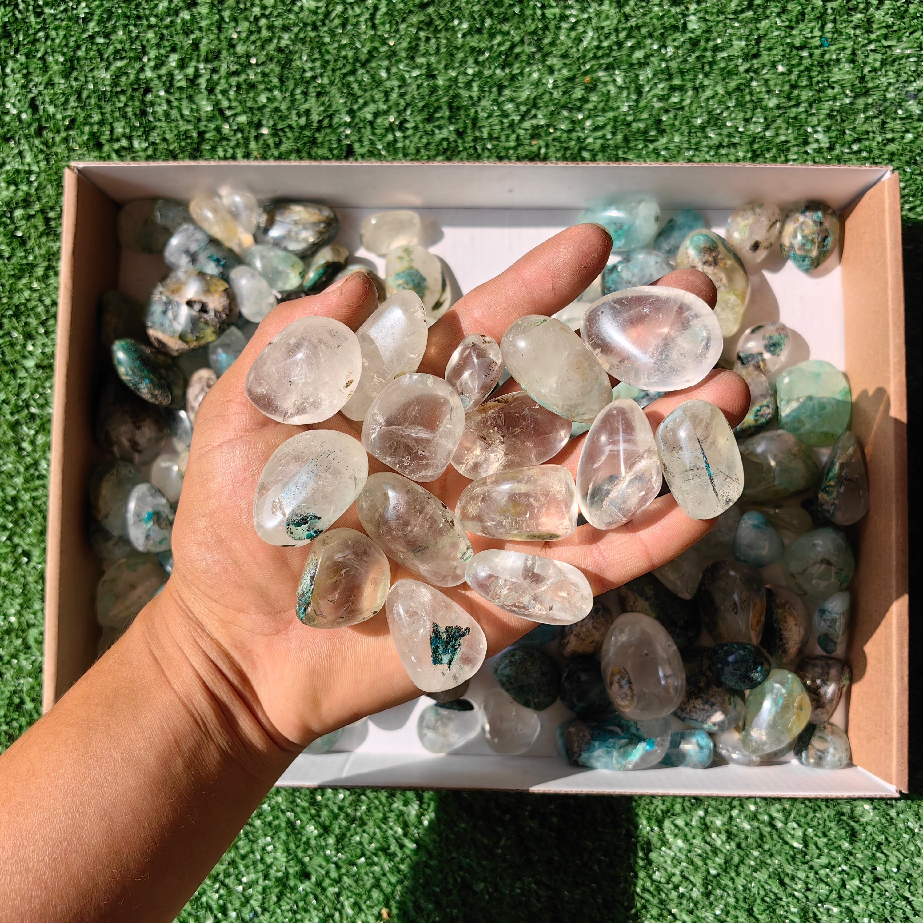 Lot 2 kg Quantum Quattro tumbled