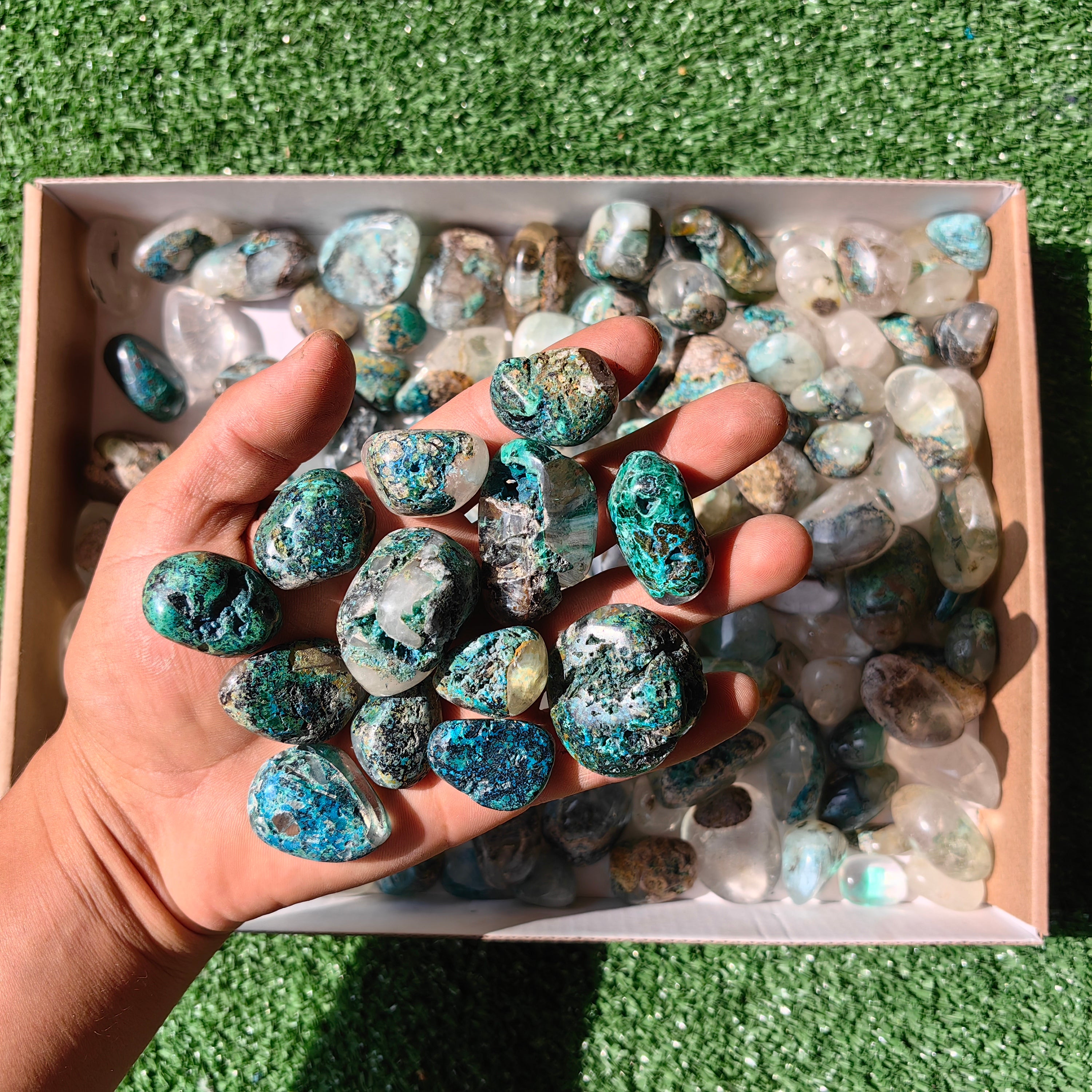 Lot 2 kg Quantum Quattro tumbled