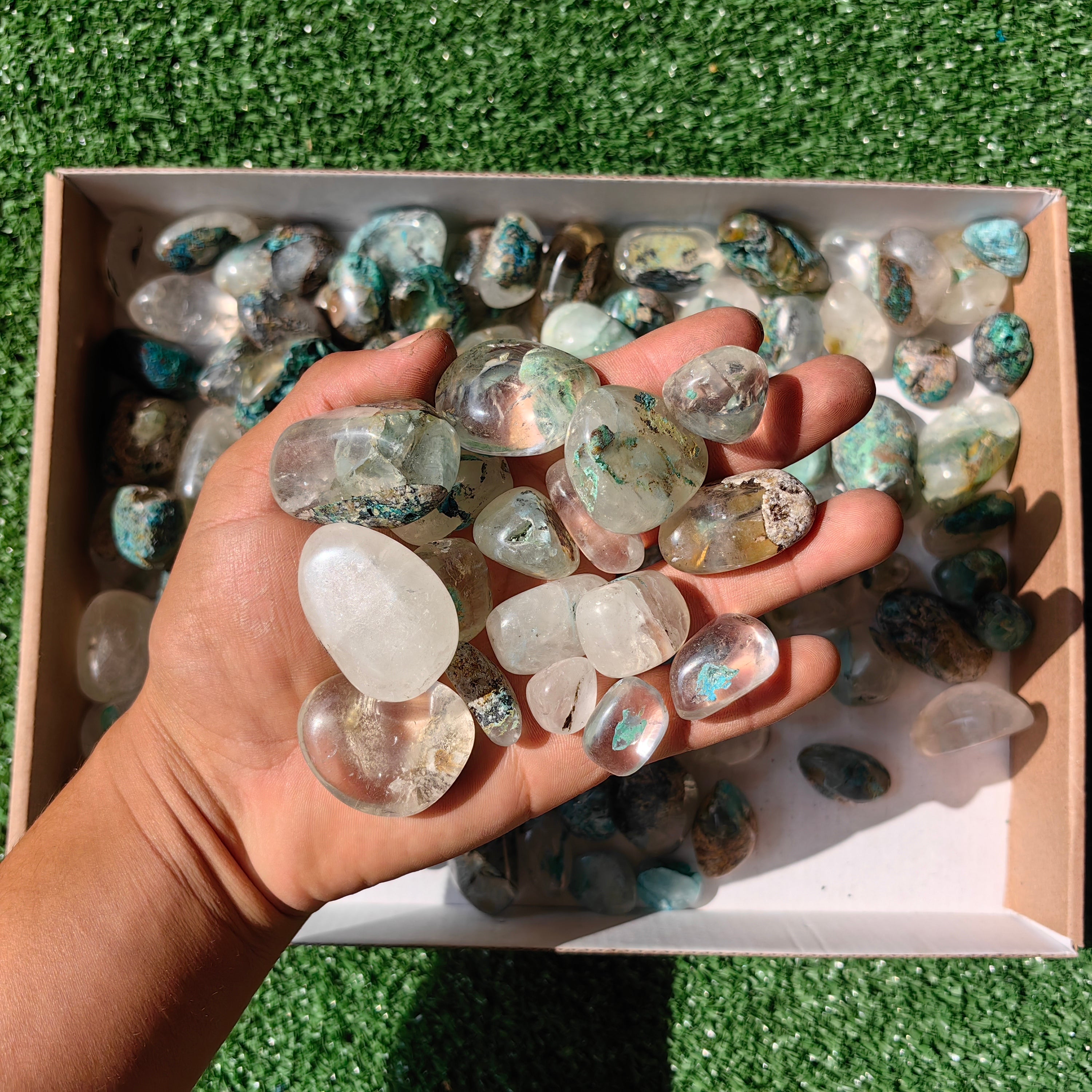 Lot 2 kg Quantum Quattro tumbled