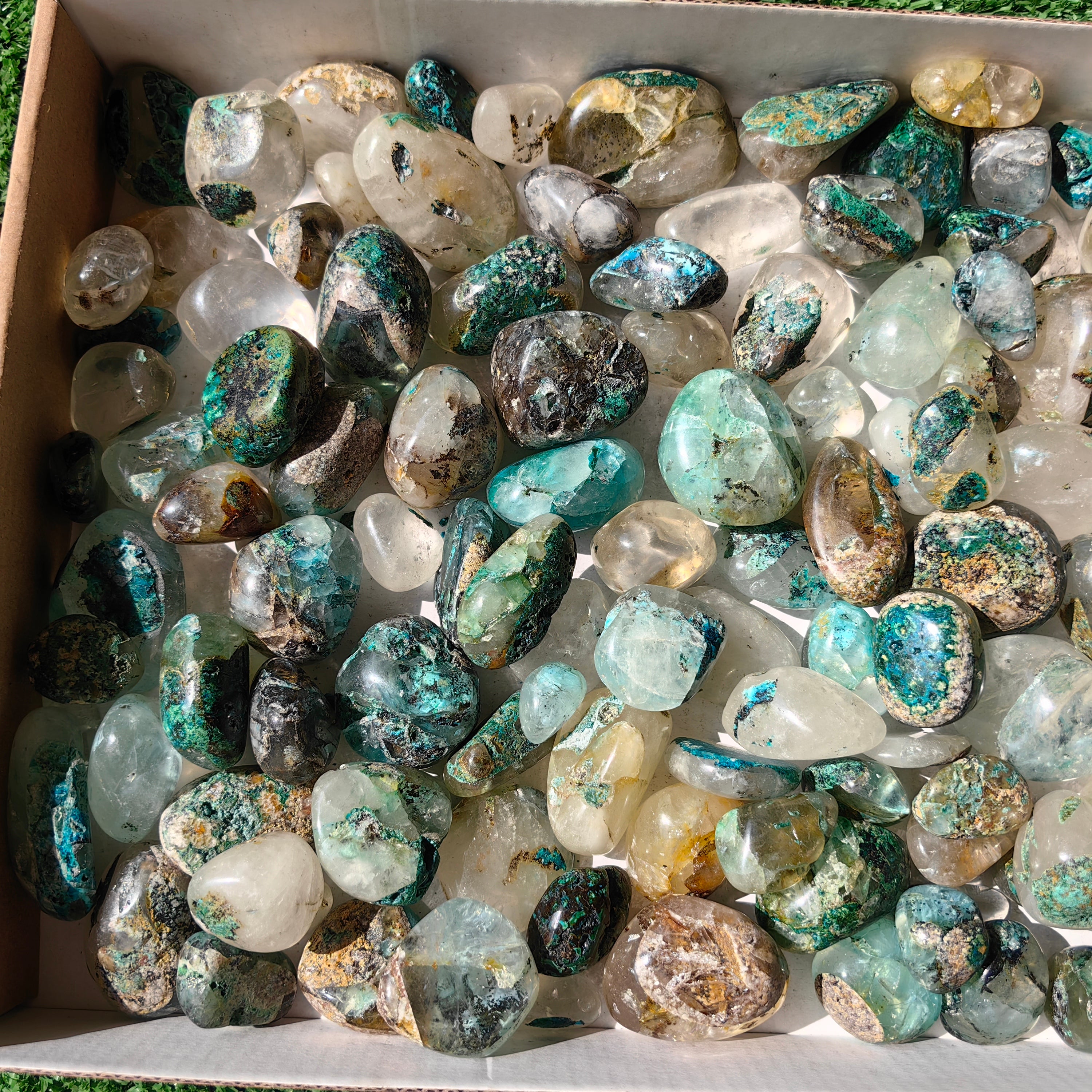 Lot 2 kg Quantum Quattro tumbled