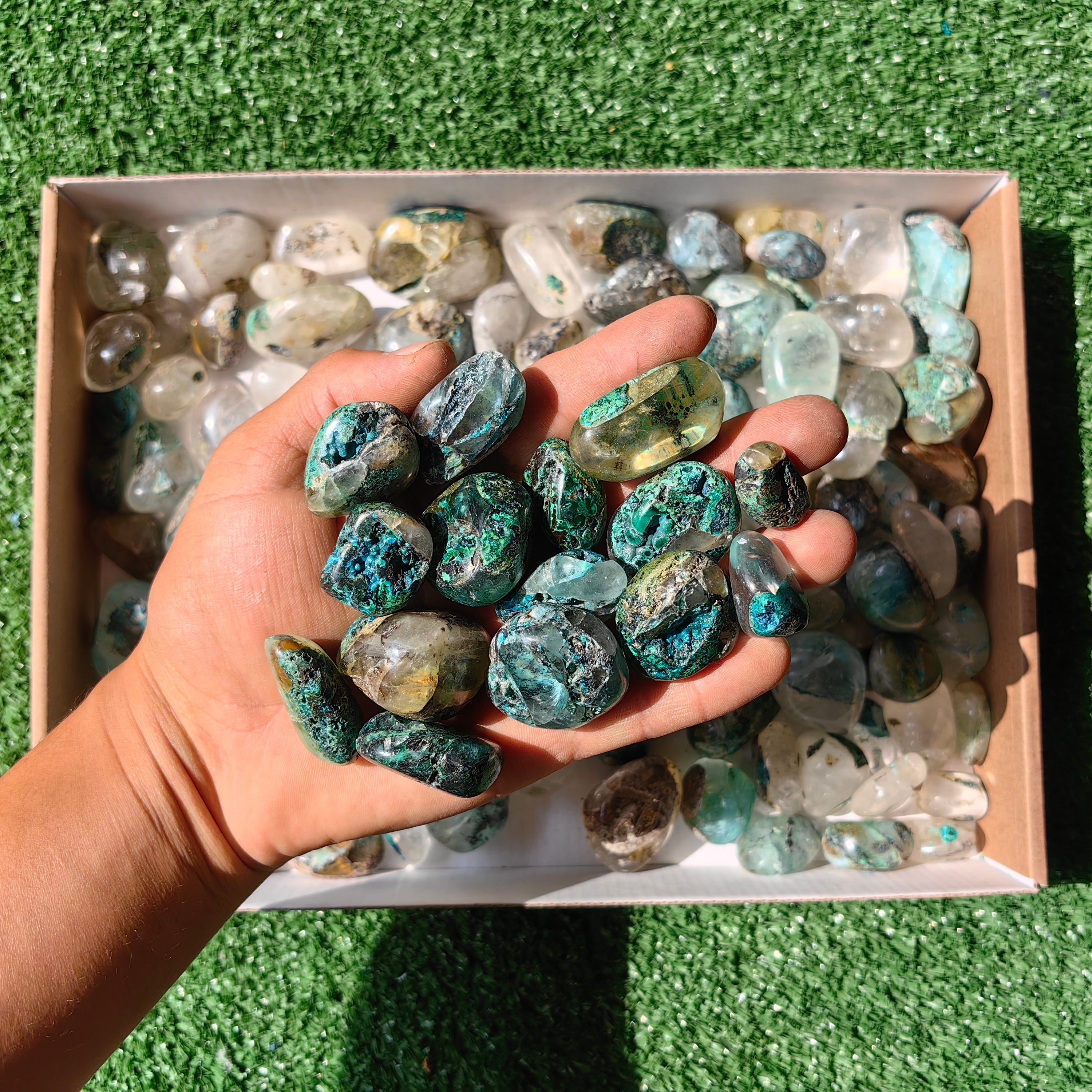 Lot 2 kg Quantum Quattro tumbled