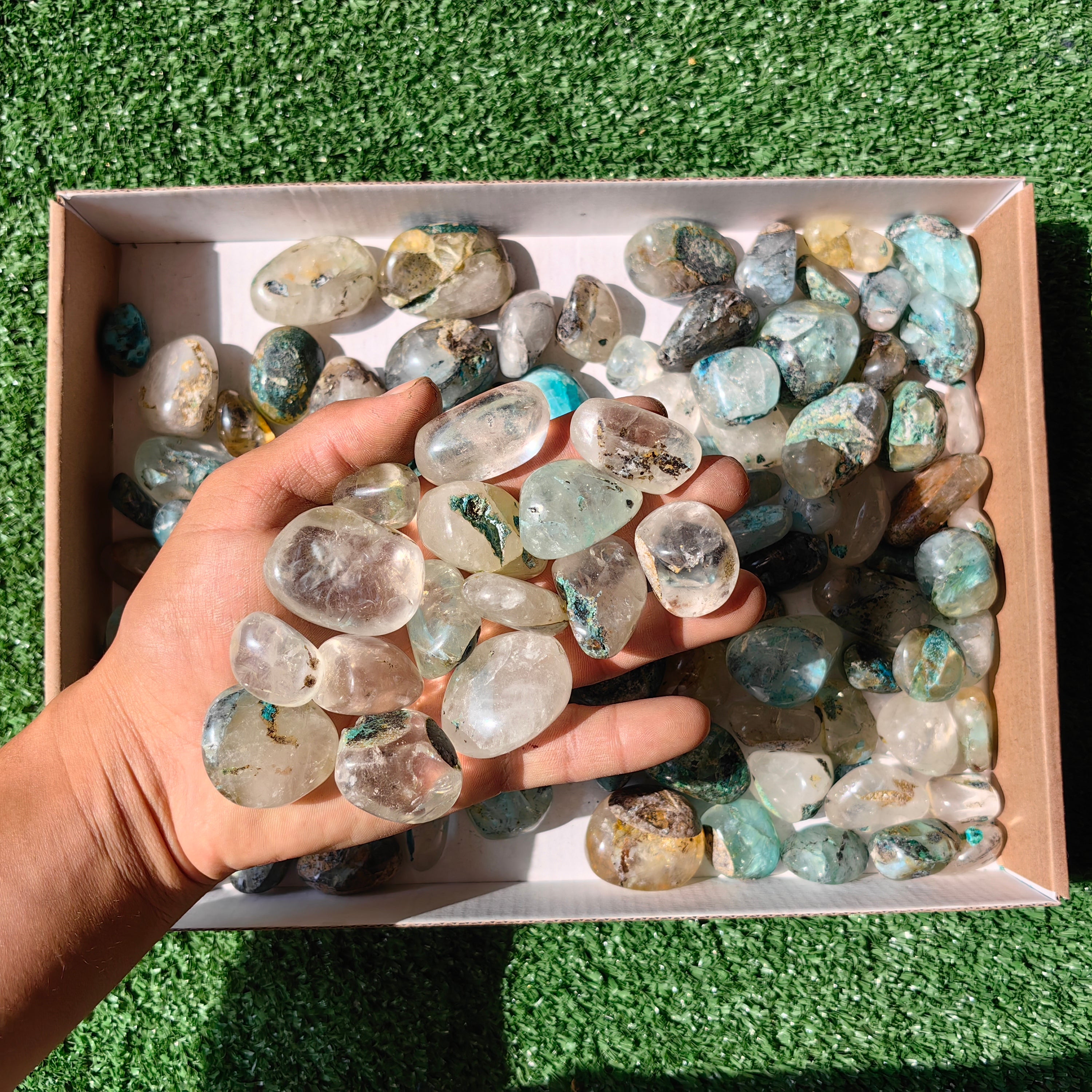 Lot 2 kg Quantum Quattro tumbled