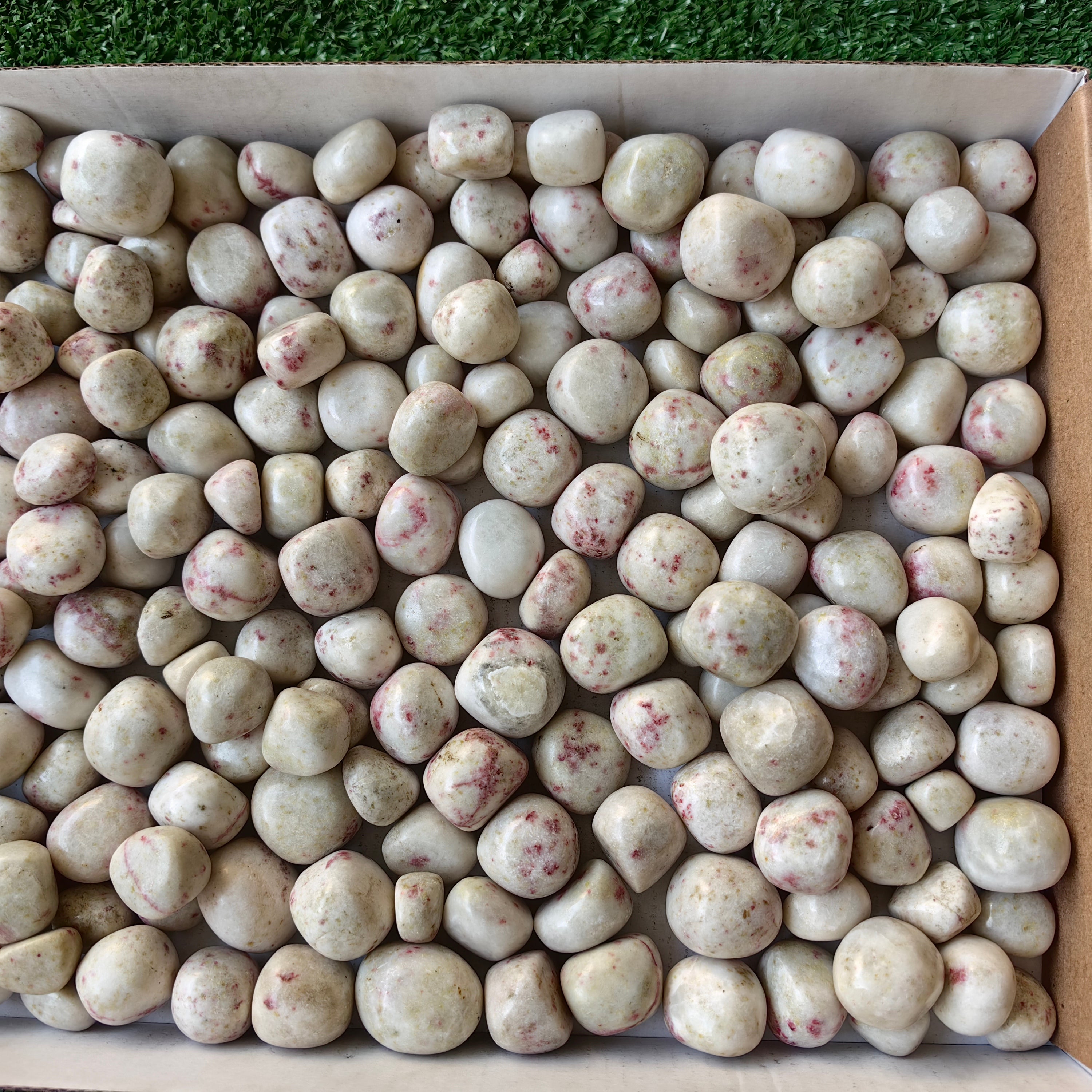 Lot 2 kg Cinabrite Tumbled