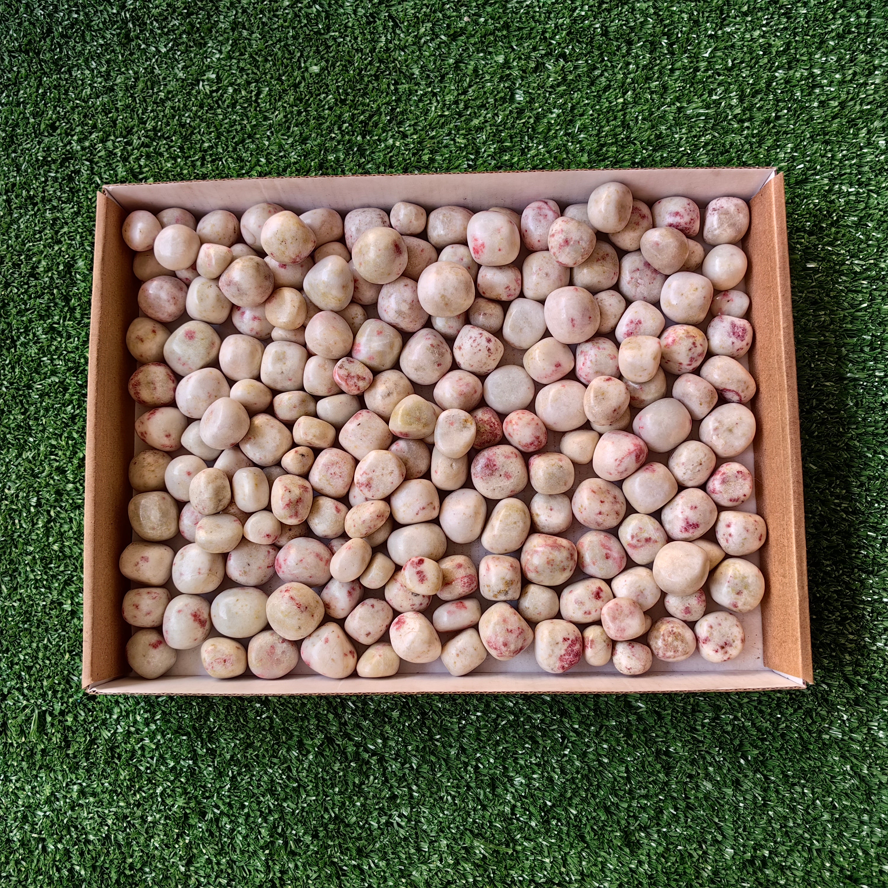 Lot 2 kg Cinabrite Tumbled