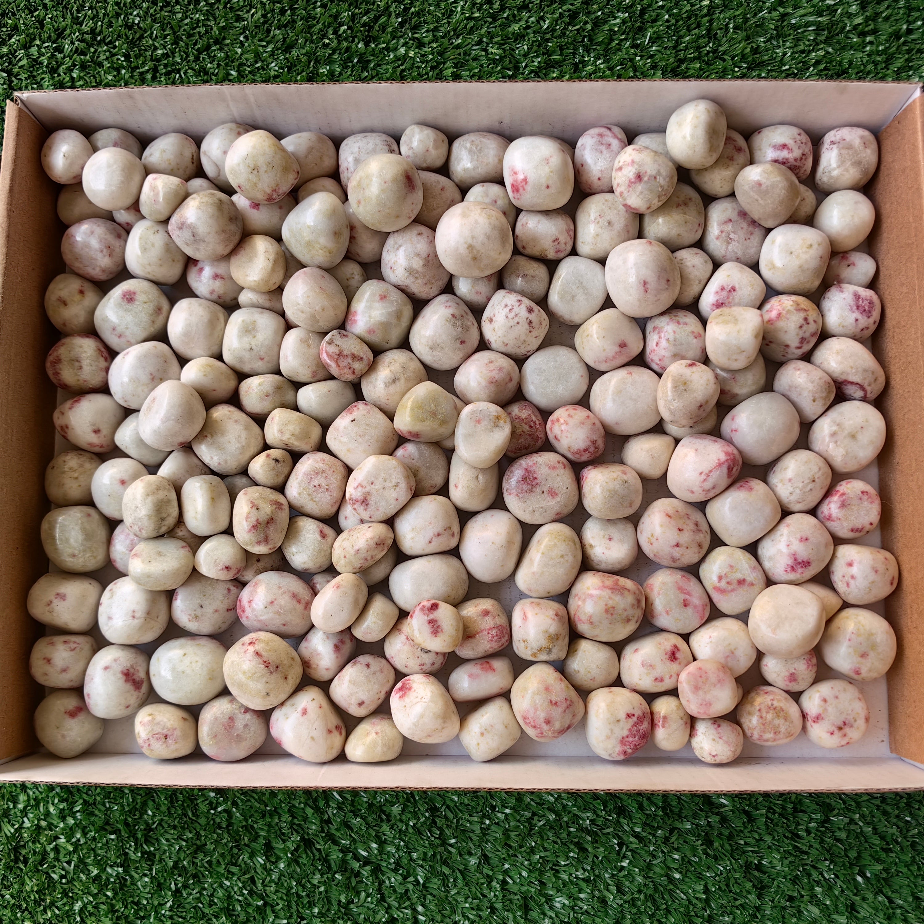 Lot 2 kg Cinabrite Tumbled