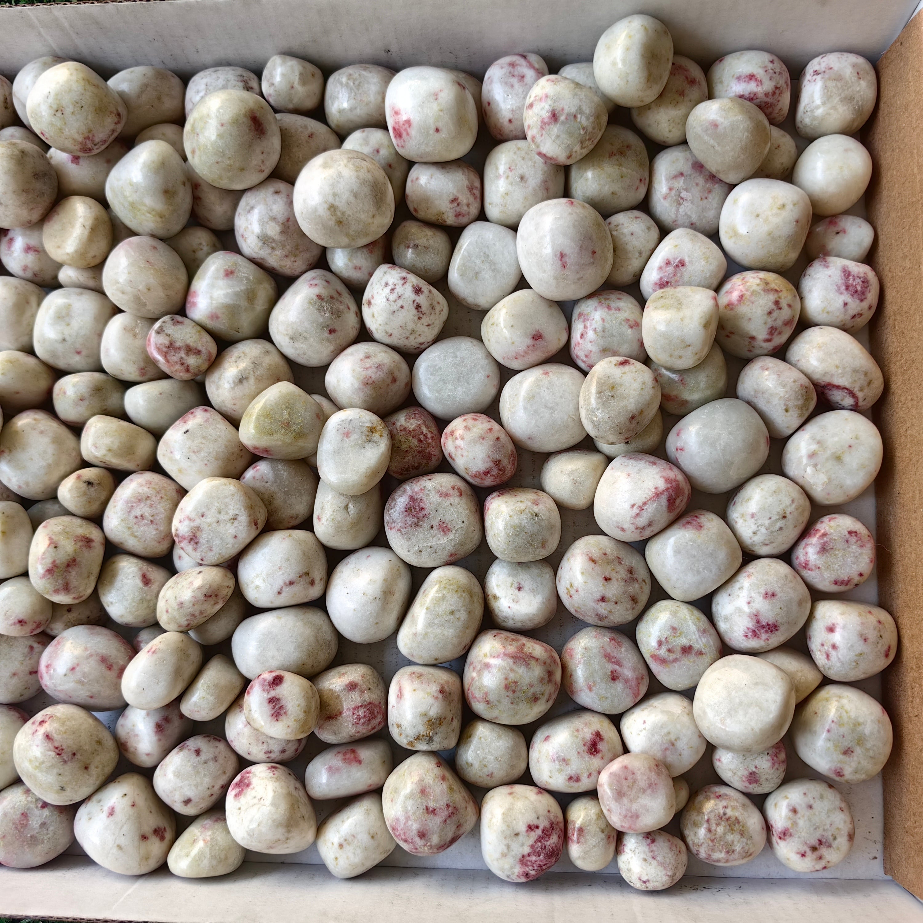 Lot 2 kg Cinabrite Tumbled