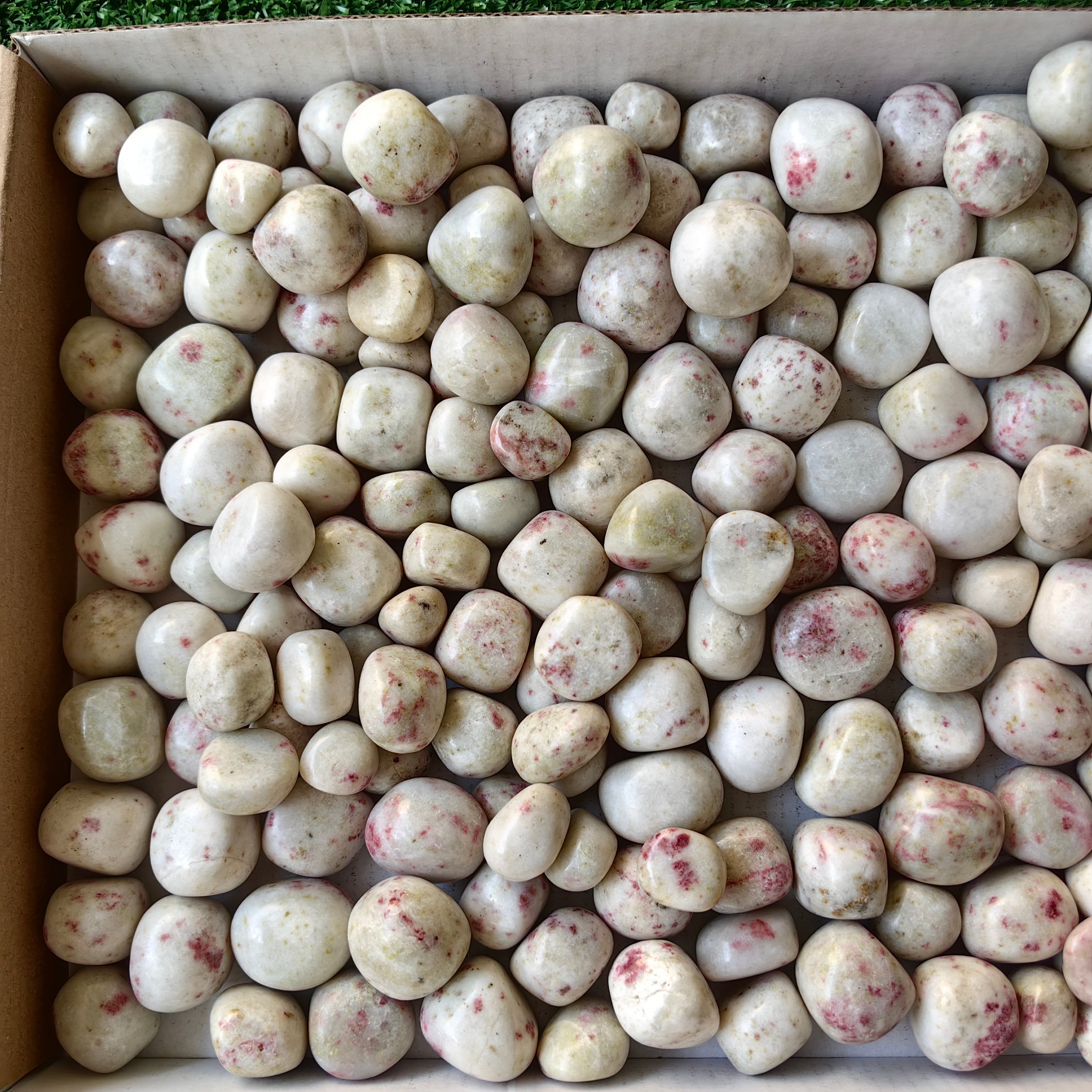 Lot 2 kg Cinabrite Tumbled