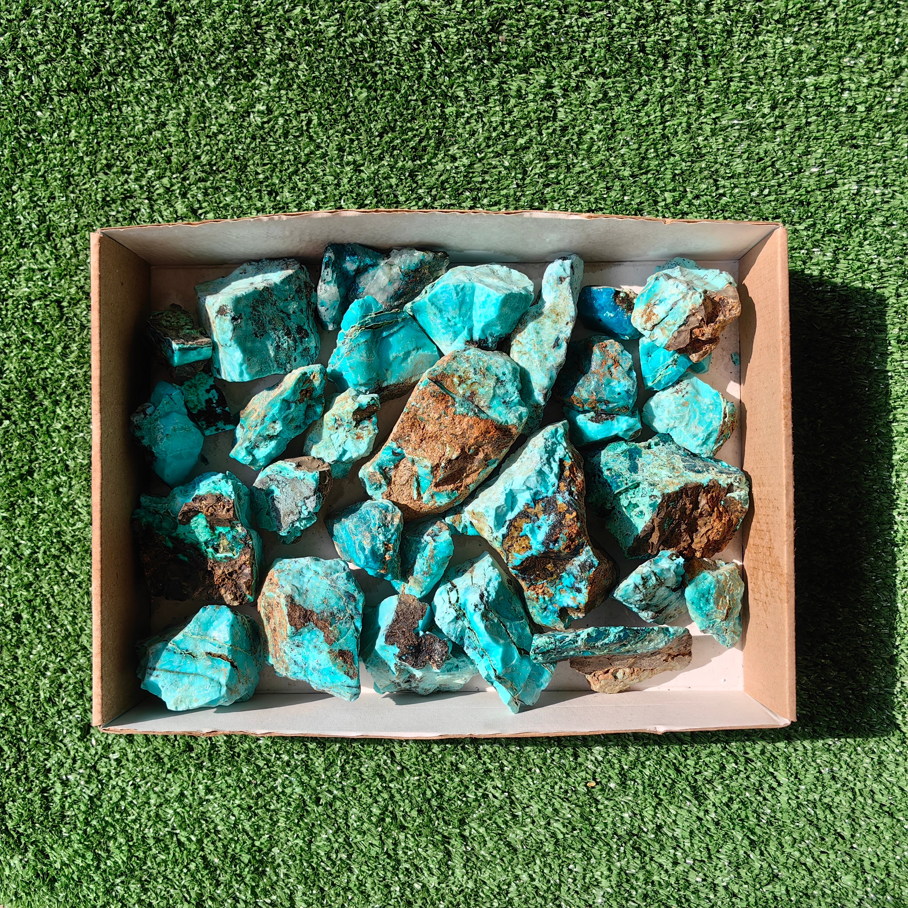 Lot 26 pcs Chrysocolla Rough
