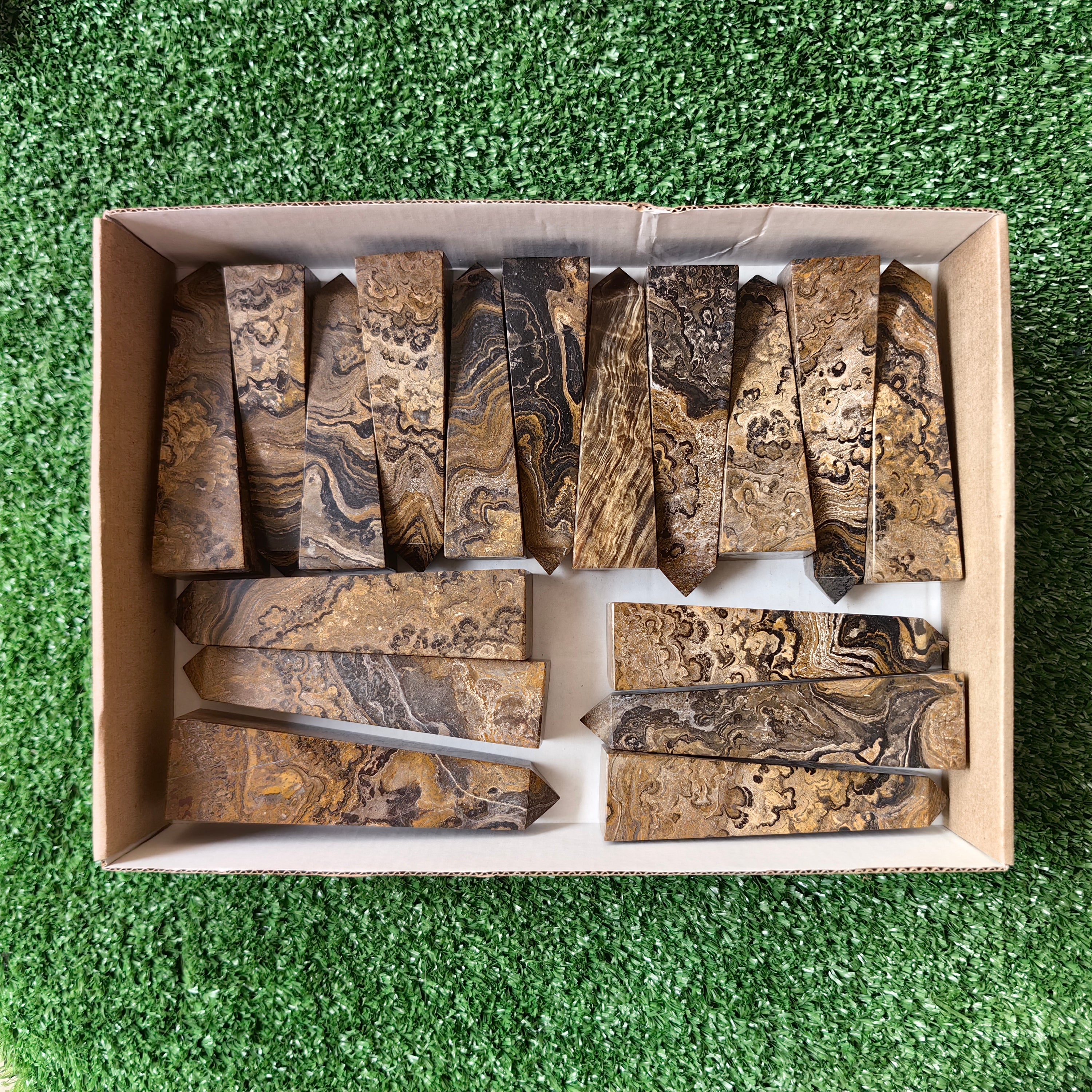 Lot 17 pcs Stromatolite Tower