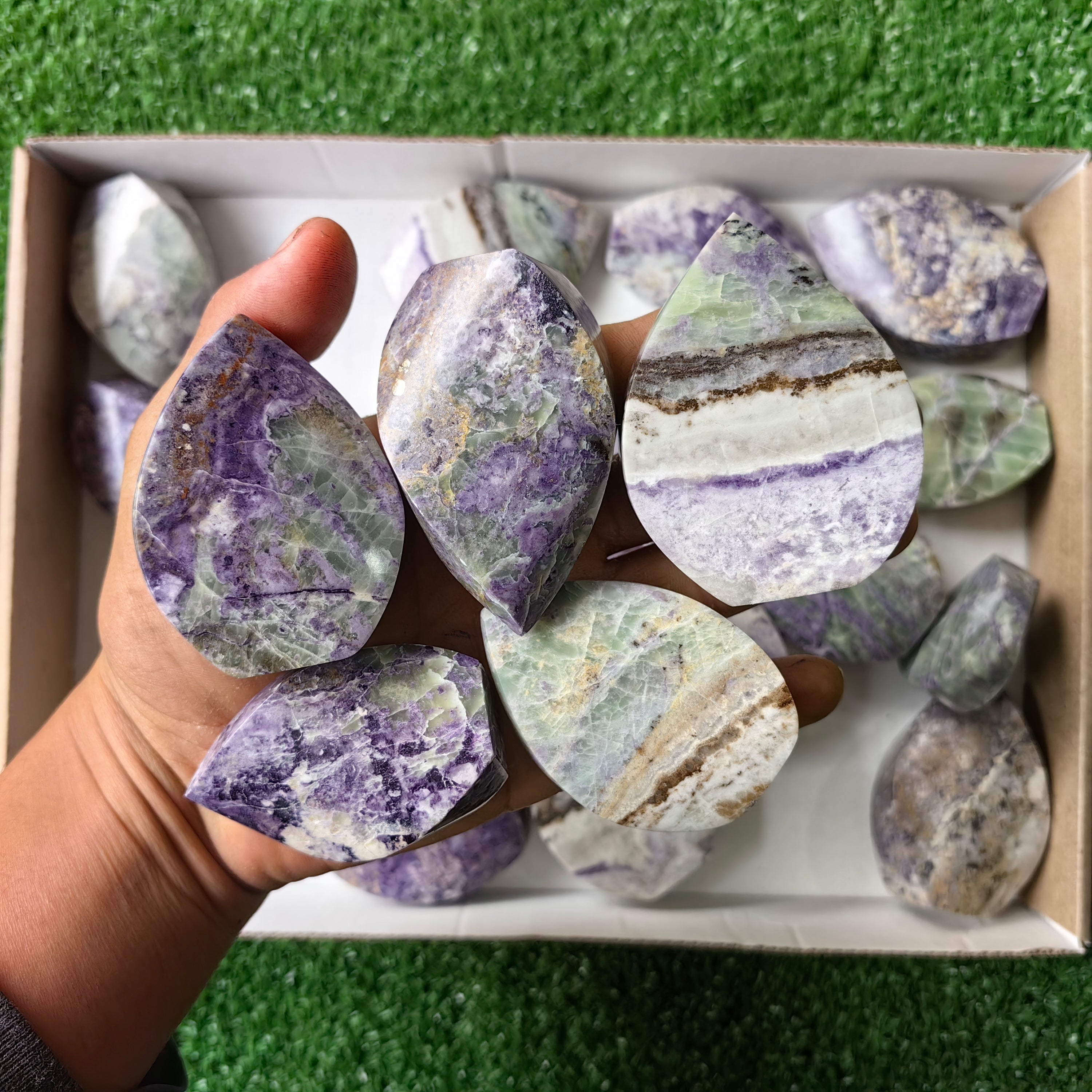 Lot 23 pcs Bolivianite Flame